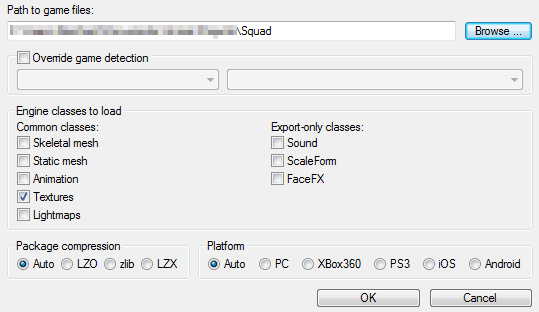Umodel.exe GUI